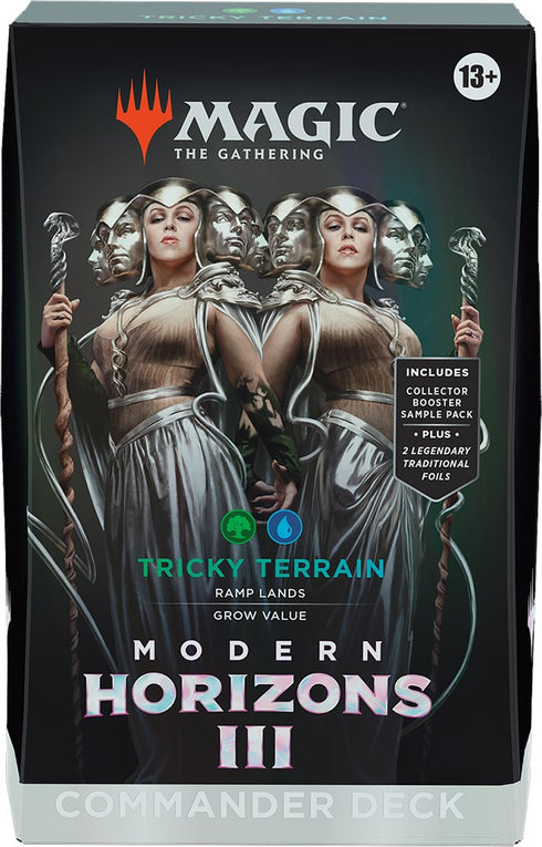 Magic the Gathering: Modern Horizons 3 - Commander Deck (Tricky Terrain)